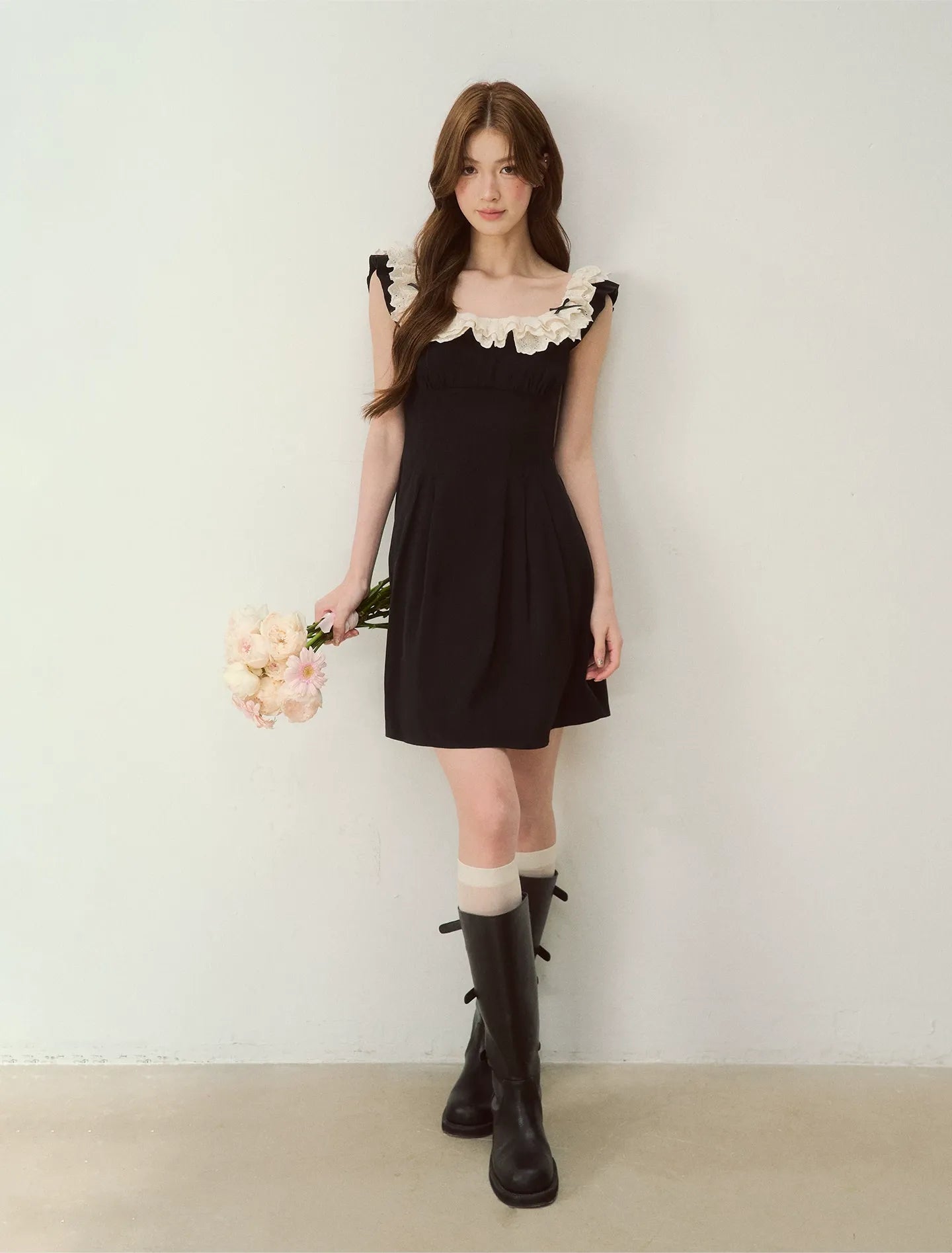 Lace Off-Shoulder Dress
