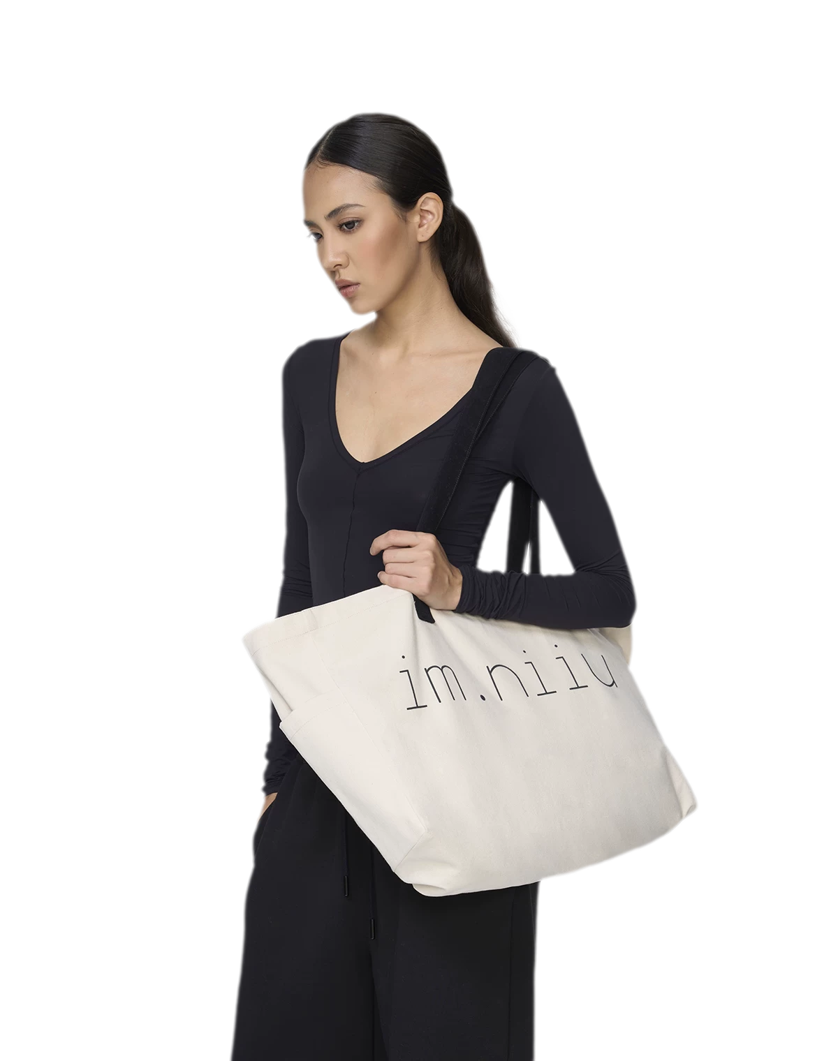 Canvas Elephant Tote Bag
