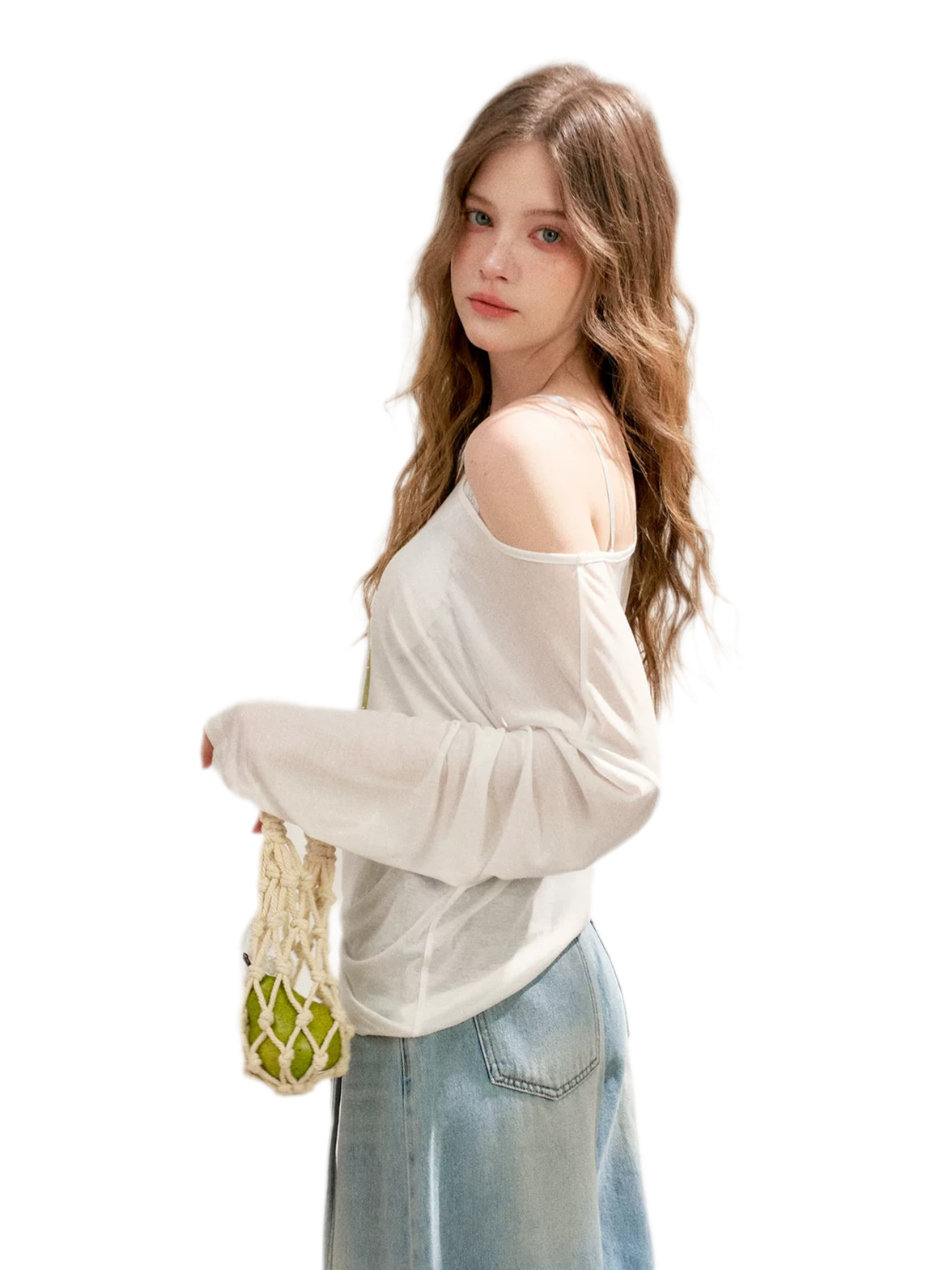 Sheer Tencel Sun Shirt