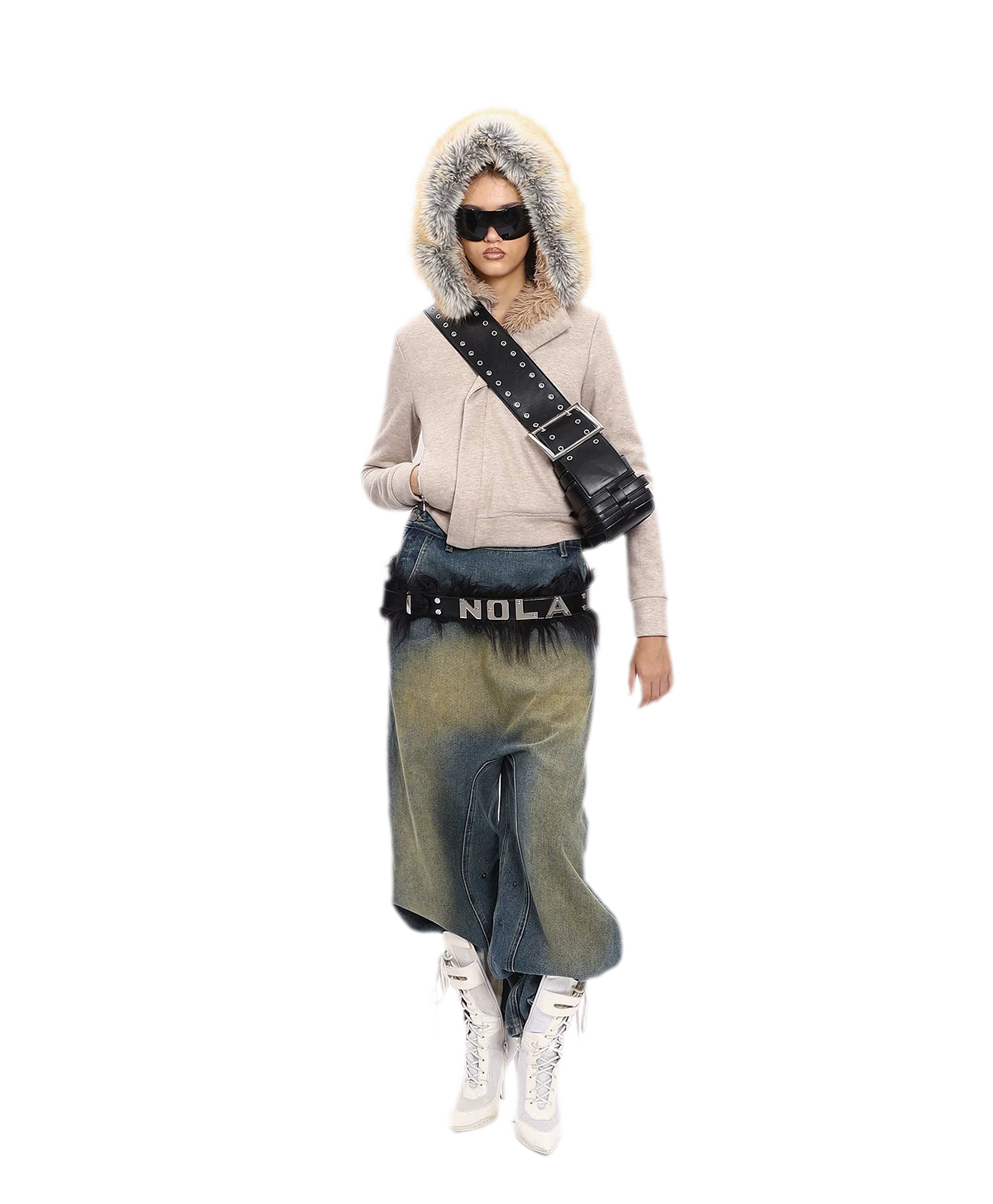 Hooded Plush Zip Set