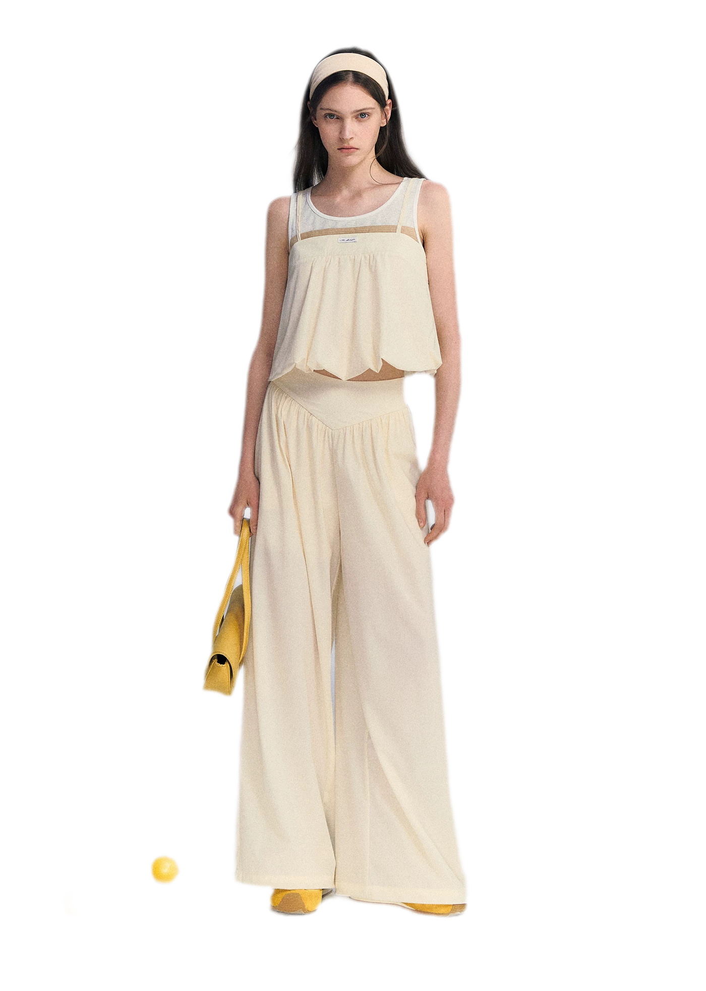 Contrast Faux Layered Set