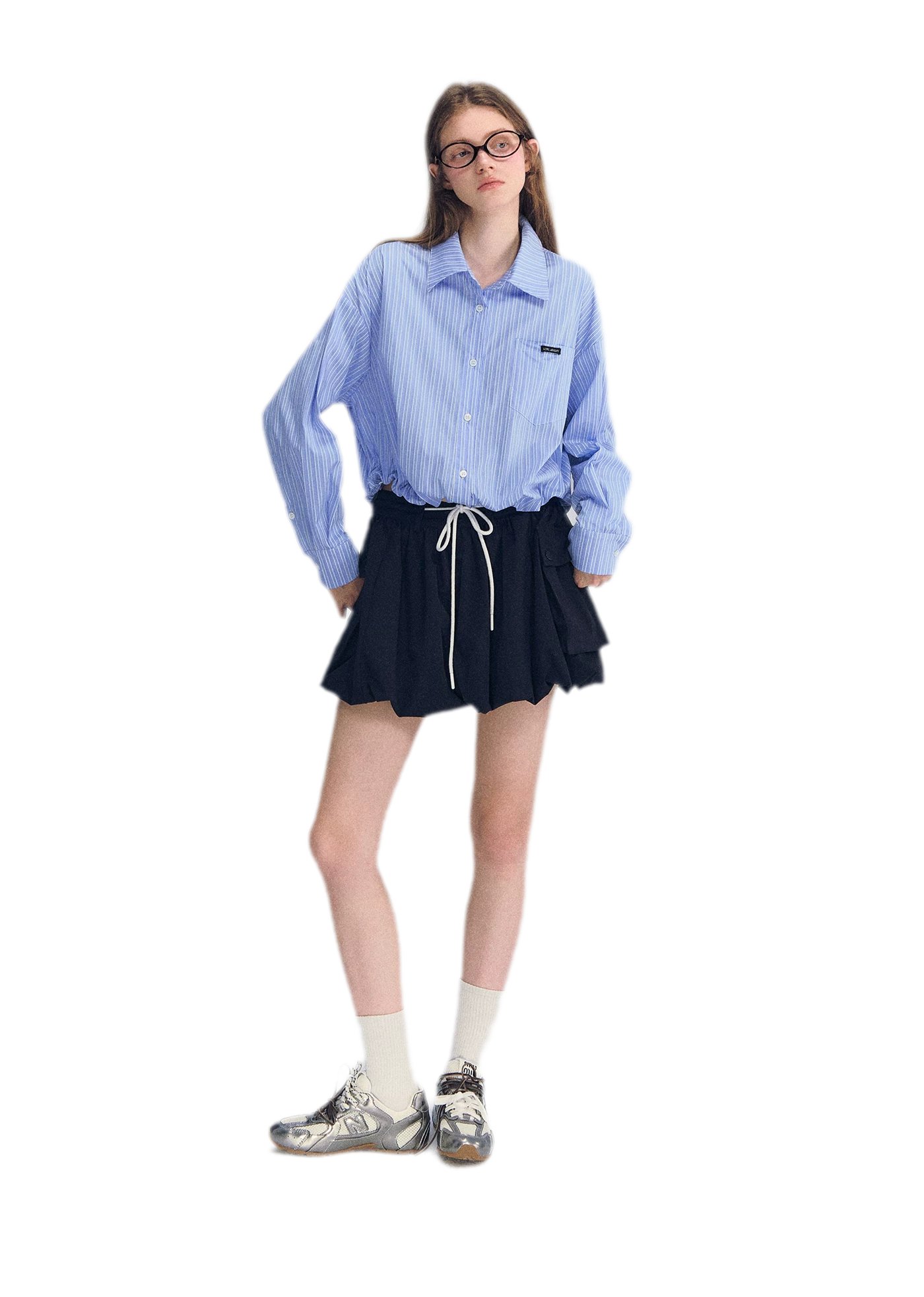Half-Zip Drawstring Jacket