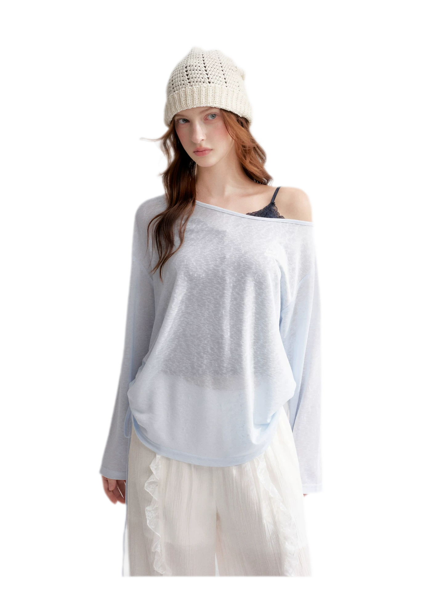 Lyocell Off Shoulder Top