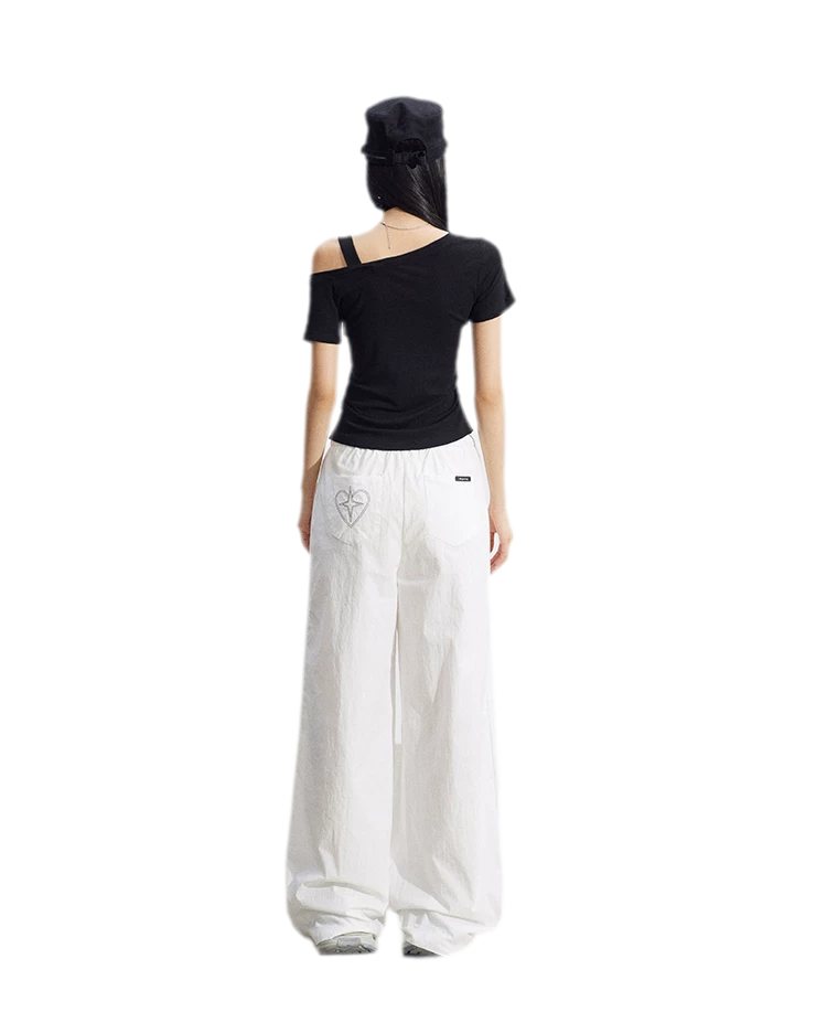 Heart Wide-Leg Pants