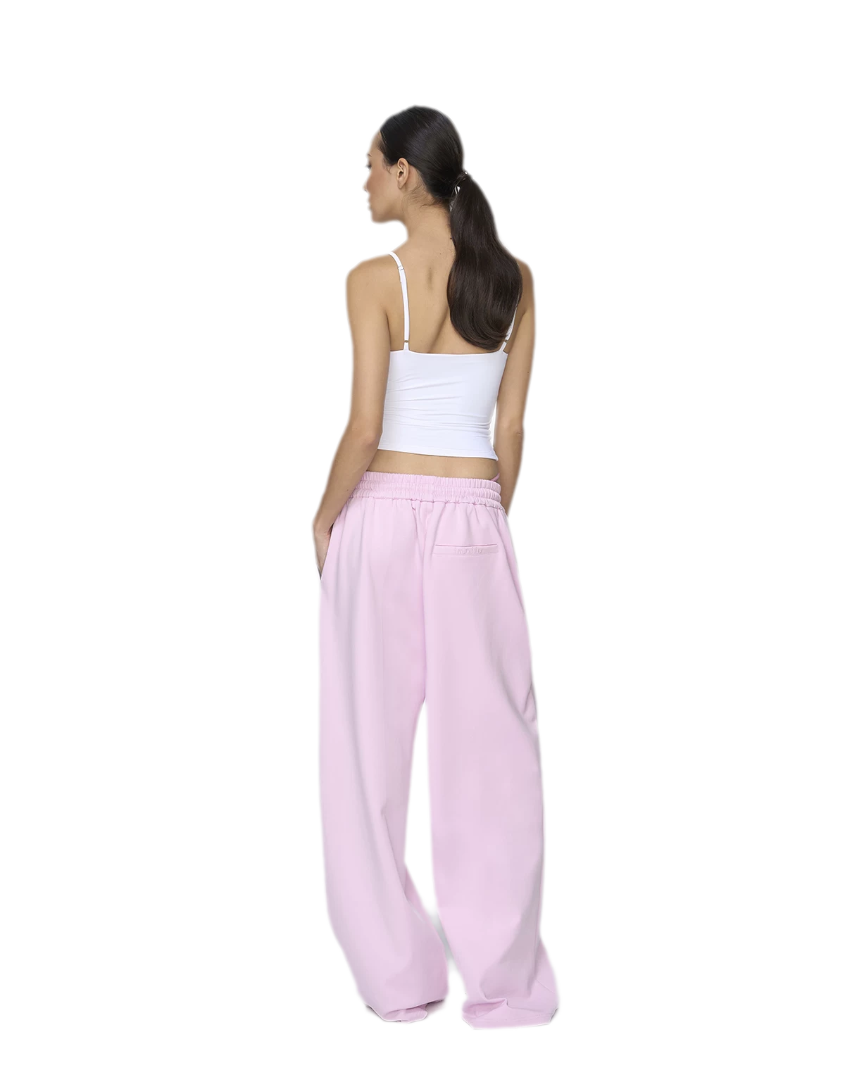 Air Cotton Wide-Leg Sweatpants