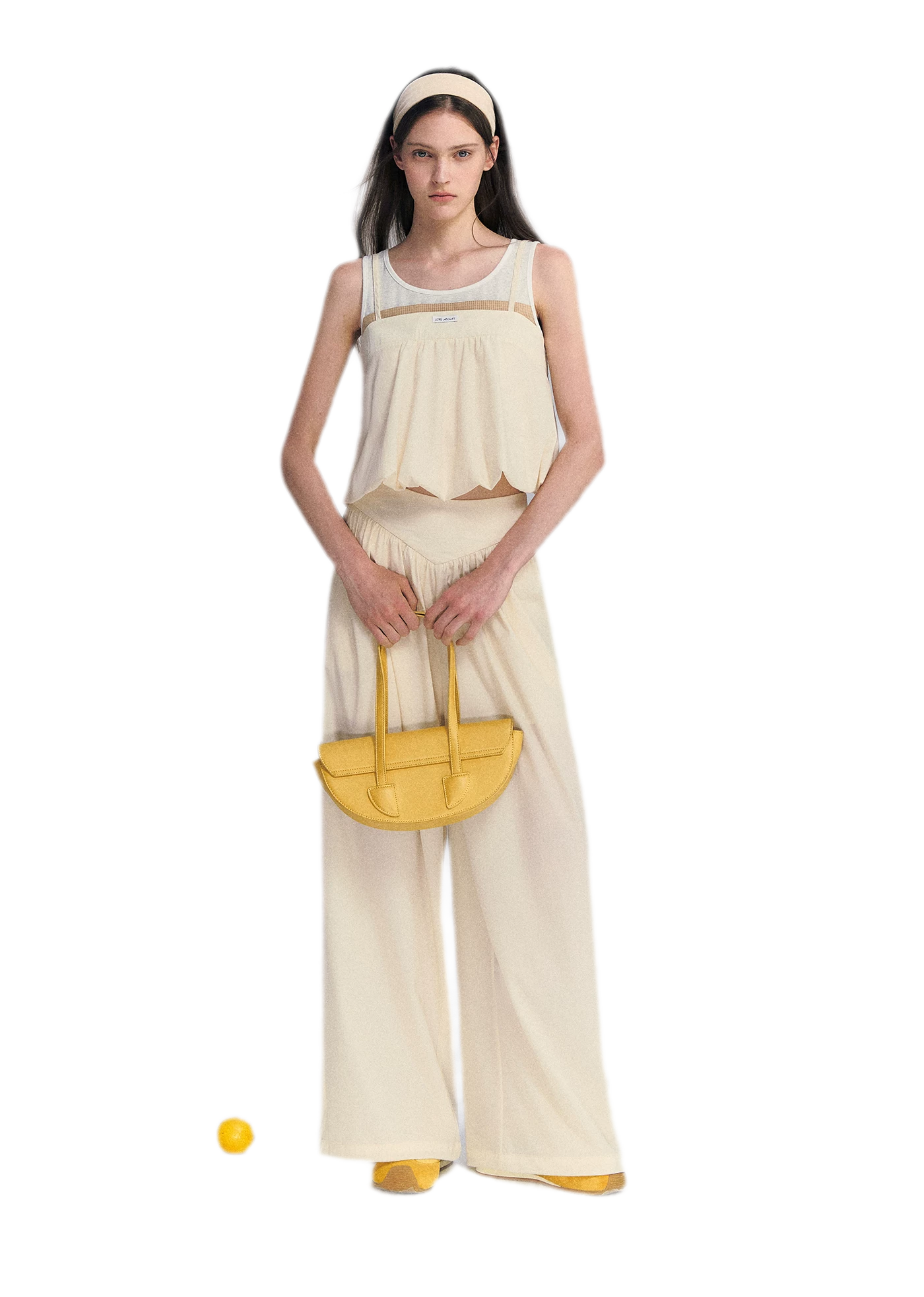 Contrast Faux Layered Set