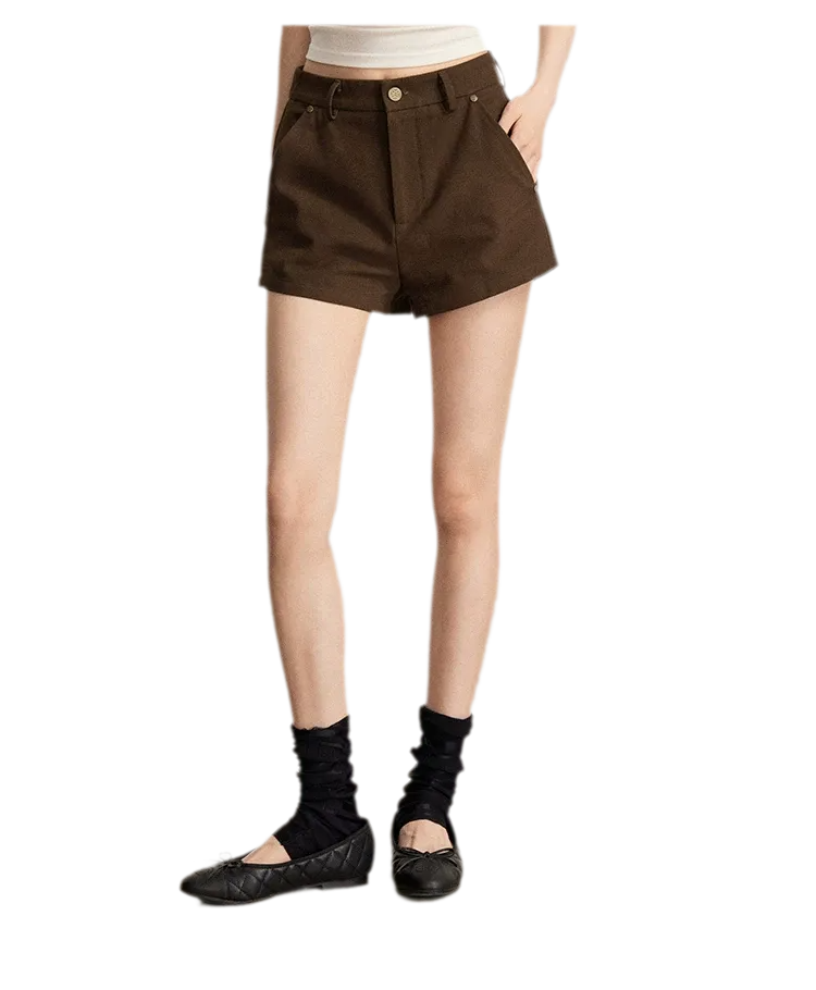 Rhinestone Cotton Summer Shorts