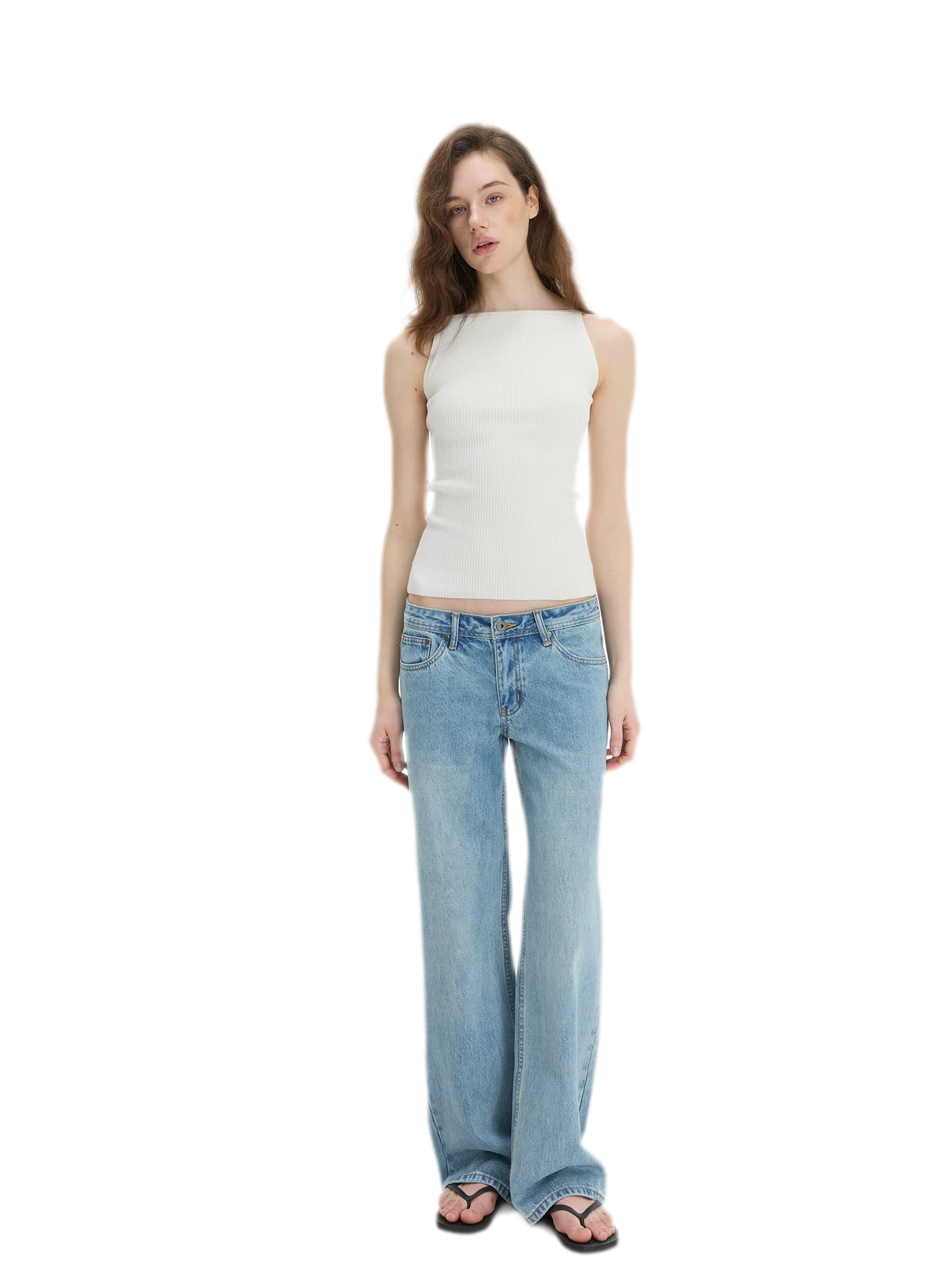 Lyocell Linen Ribbed Camisole