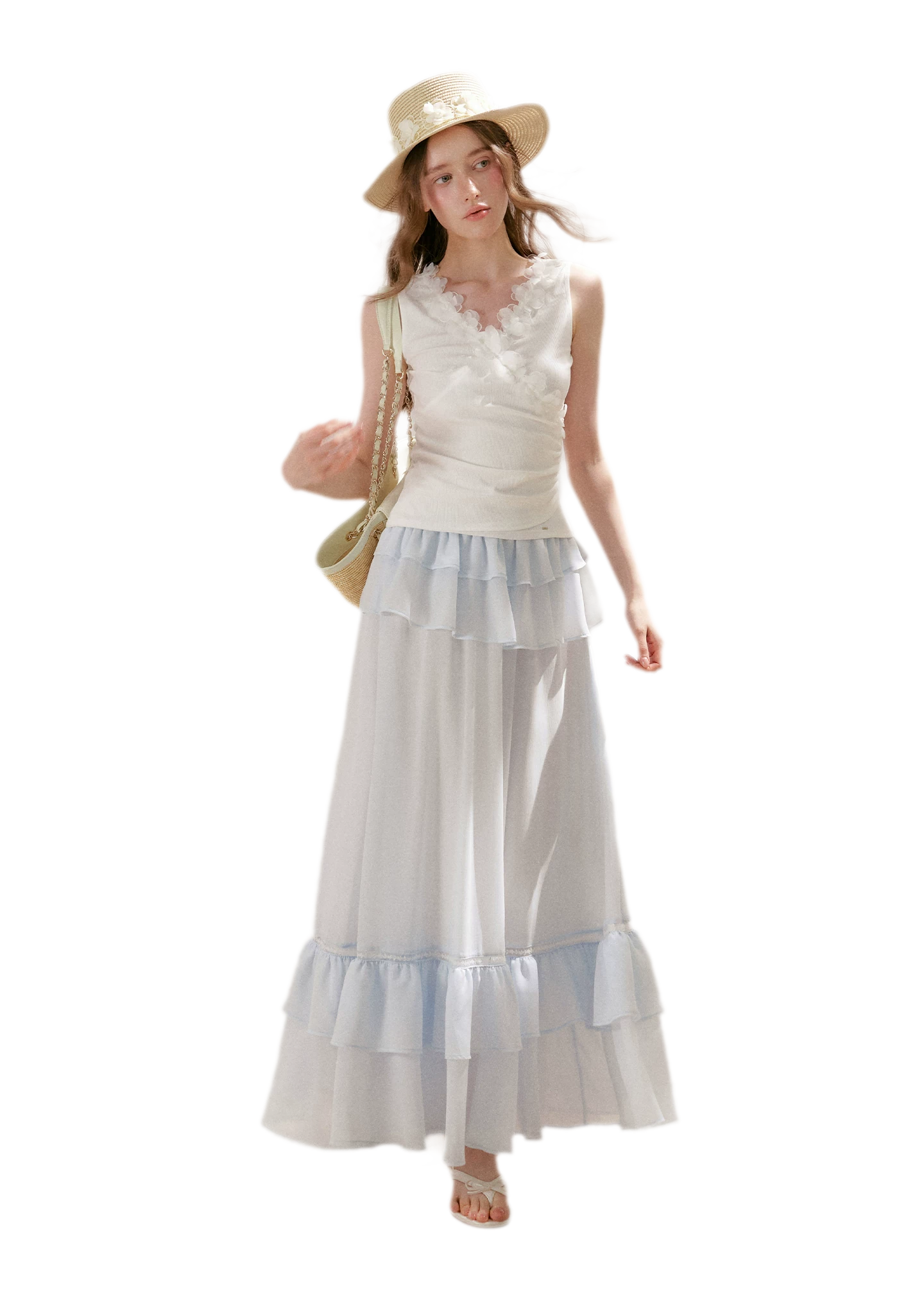 Romantic French Lace Two-Piece Set