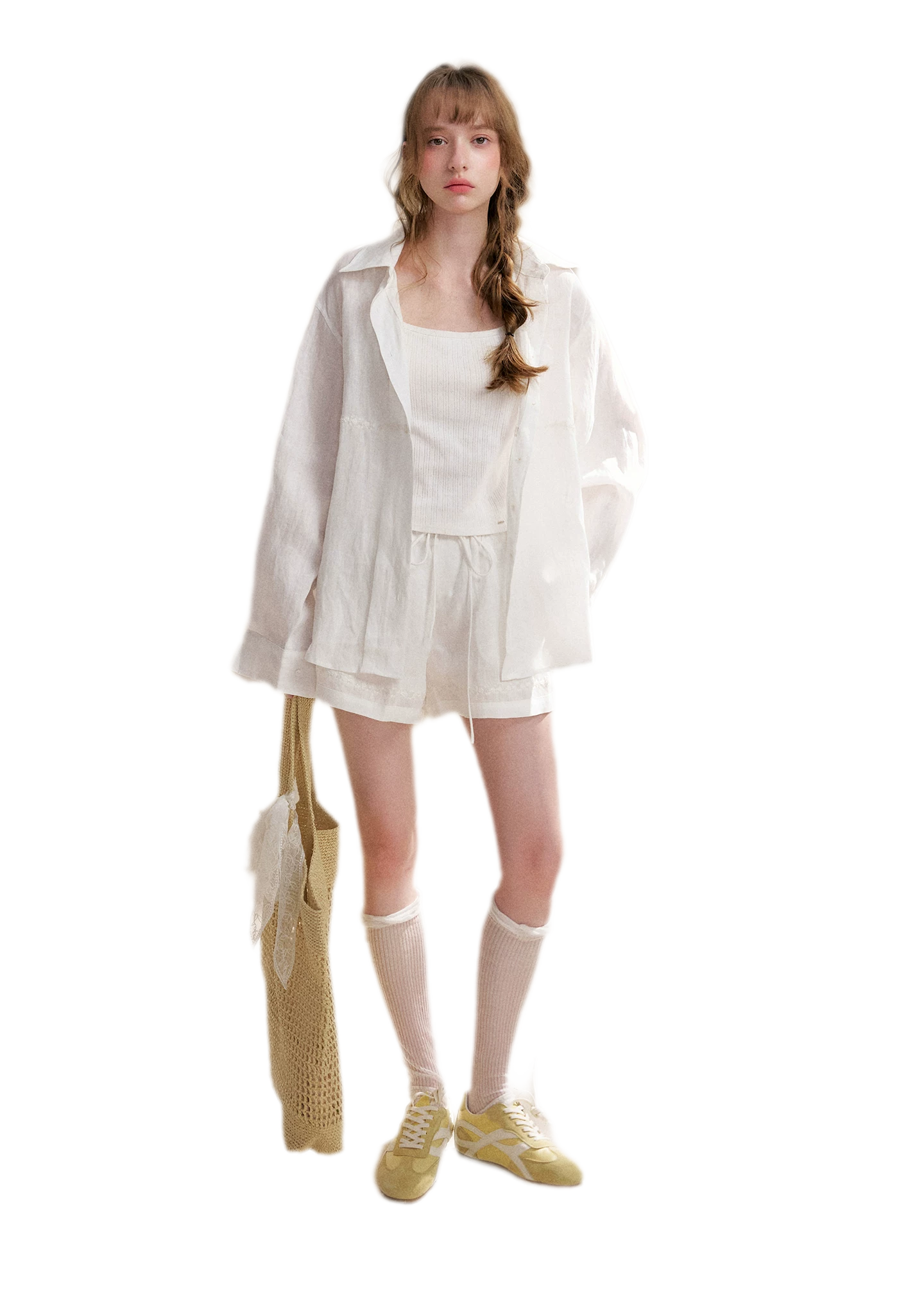 Tencel Linen Beaded Set