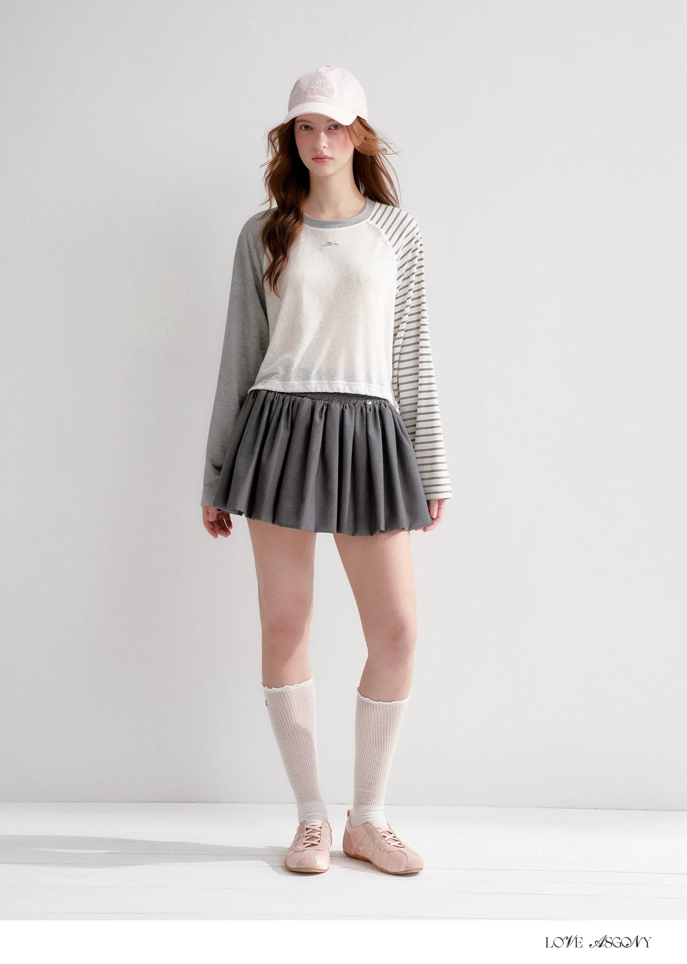 Lyocell Drawstring Raglan Sleeve Sun Protection Tee