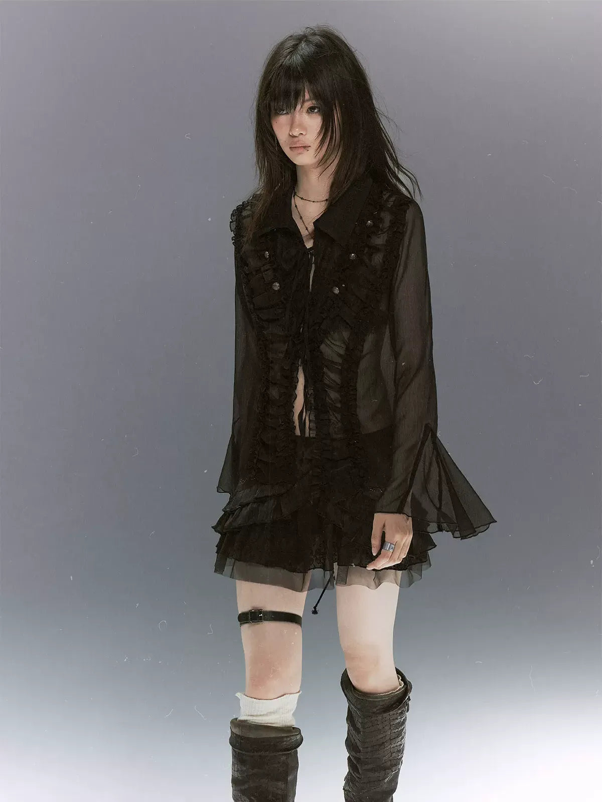Palace Chiffon Lace Shirt
