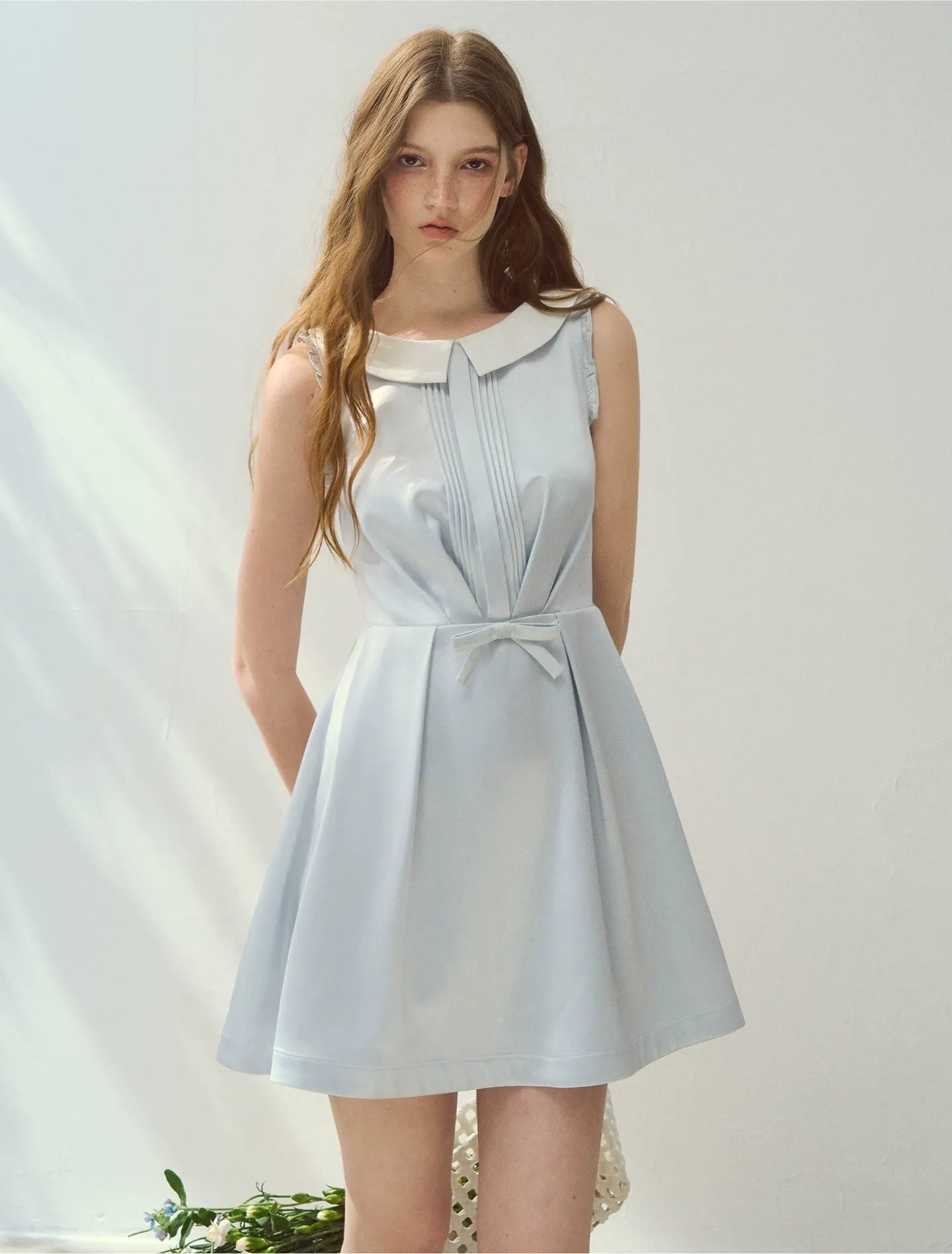 Pearl Holiday Acetate Dress