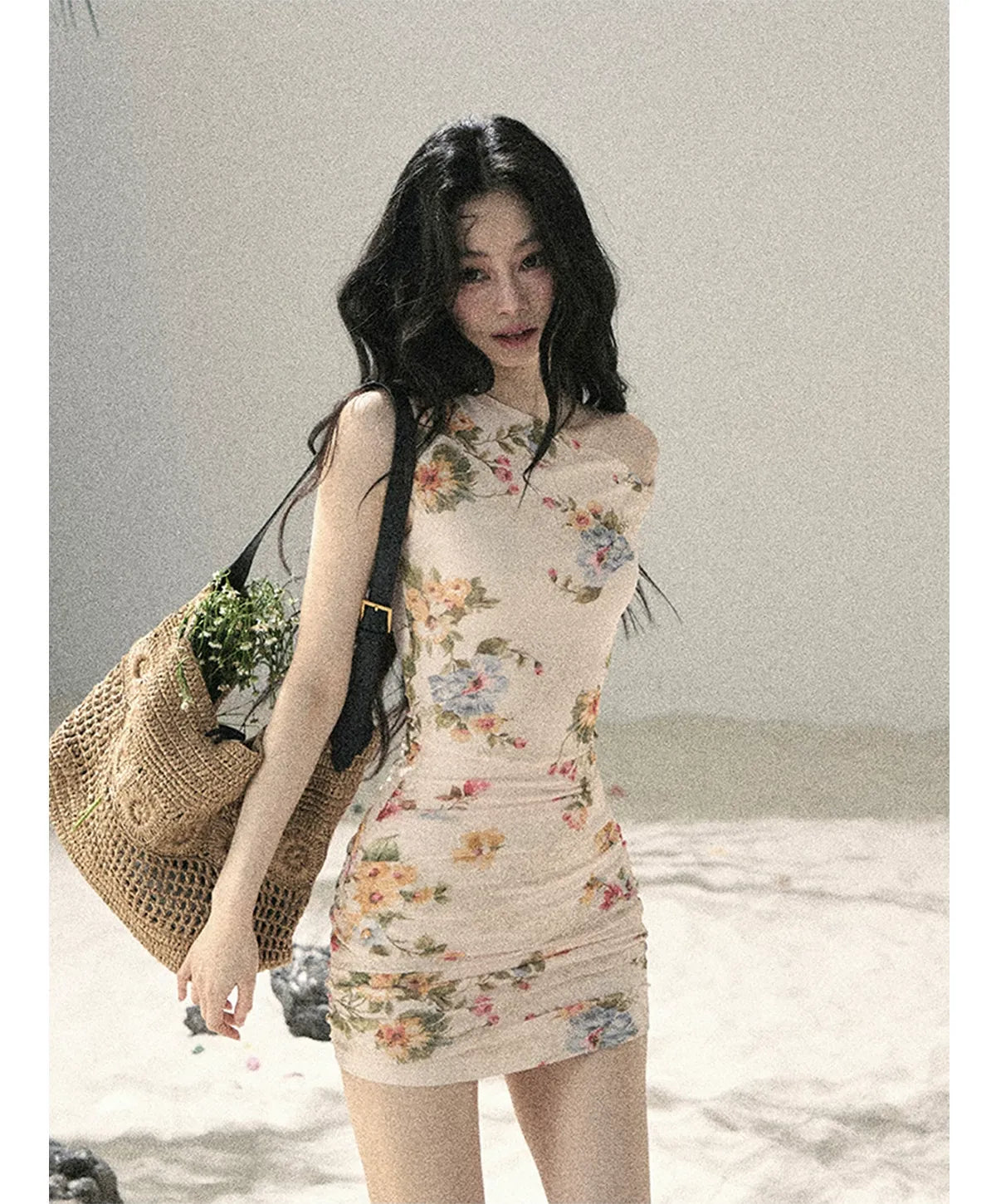 Floral Fish Tail Dress