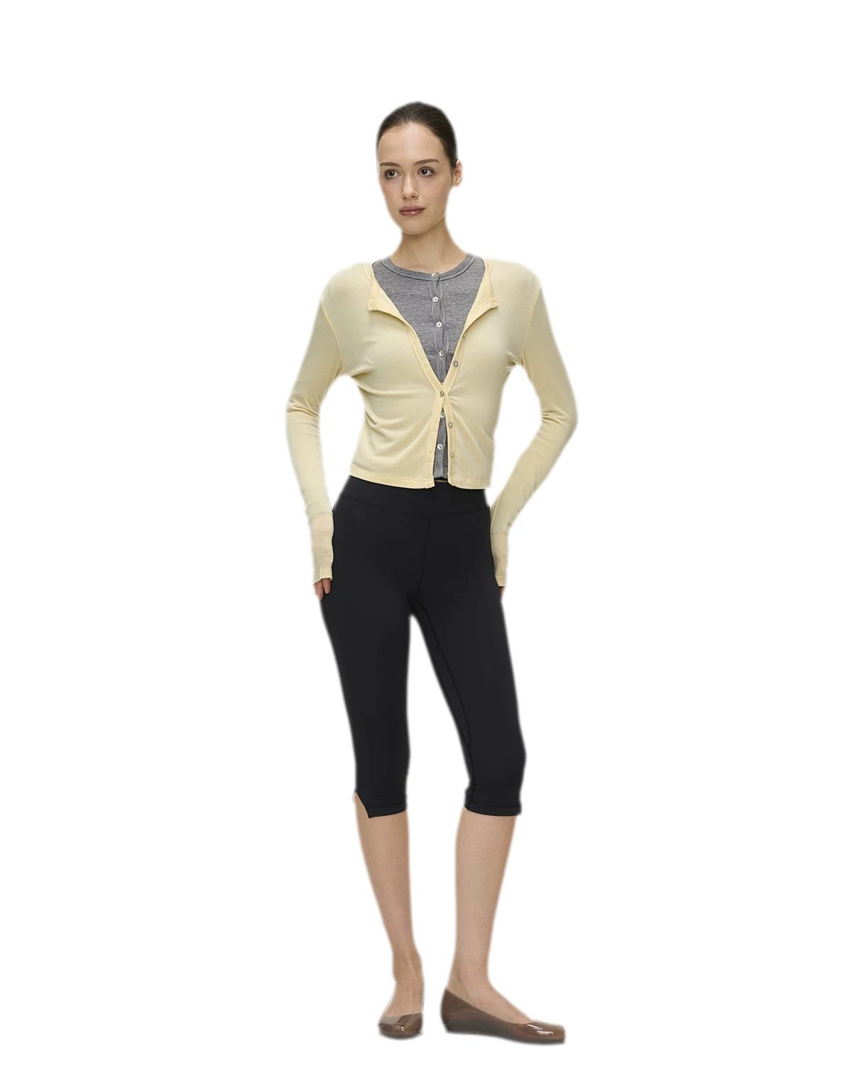 Niiiu Open-Slit Yoga Pants