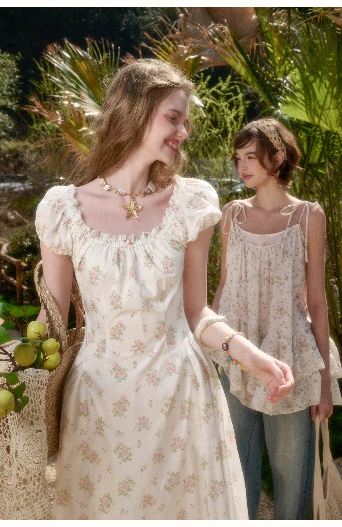 Cream Rose Holiday Rose Dress