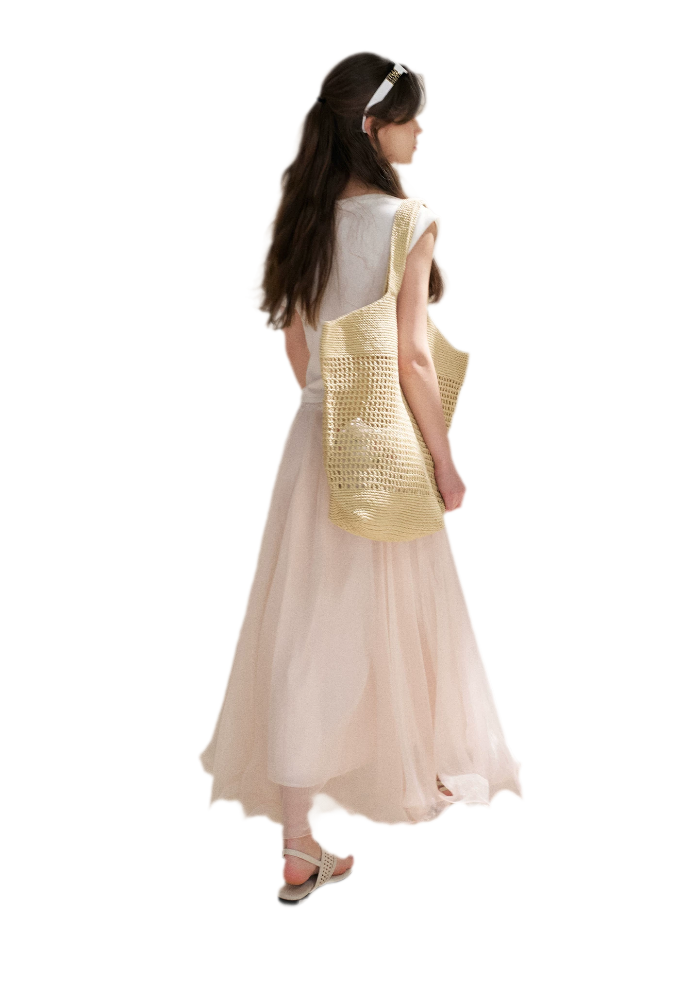Sakura and Spring Stream A-Line Skirt