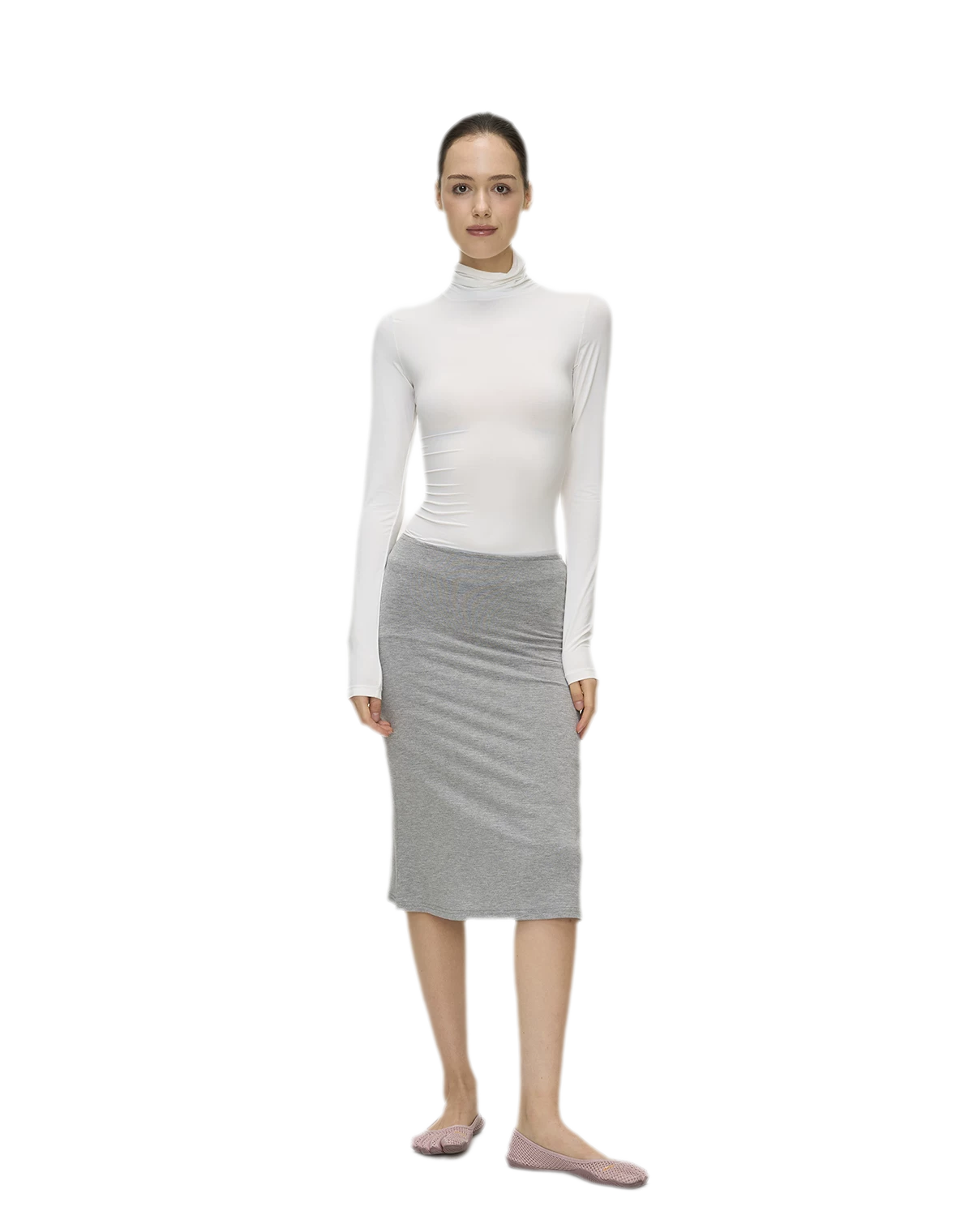 Brushed High-Neck Top