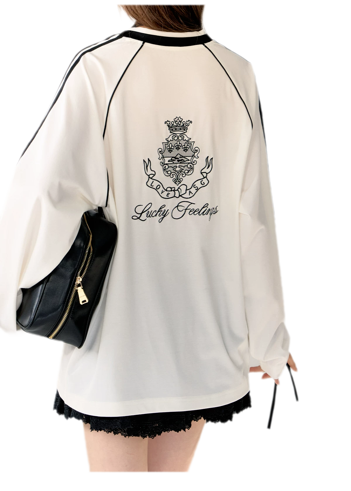 Blokette Jersey V-Neck Set