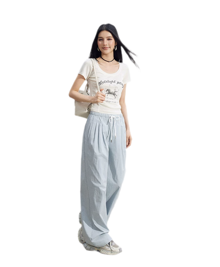 Heart Wide-Leg Pants