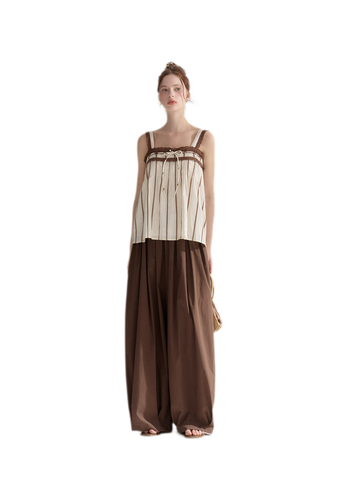 Pleated Balloon Relaxed Pants