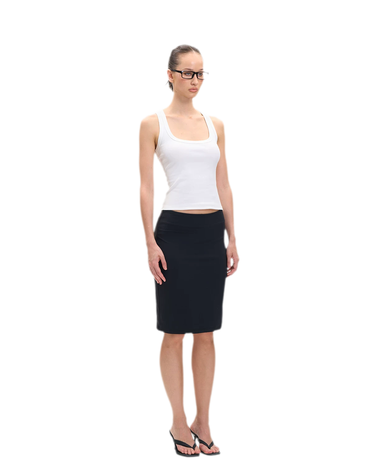 Ribbed U-Neck Cami