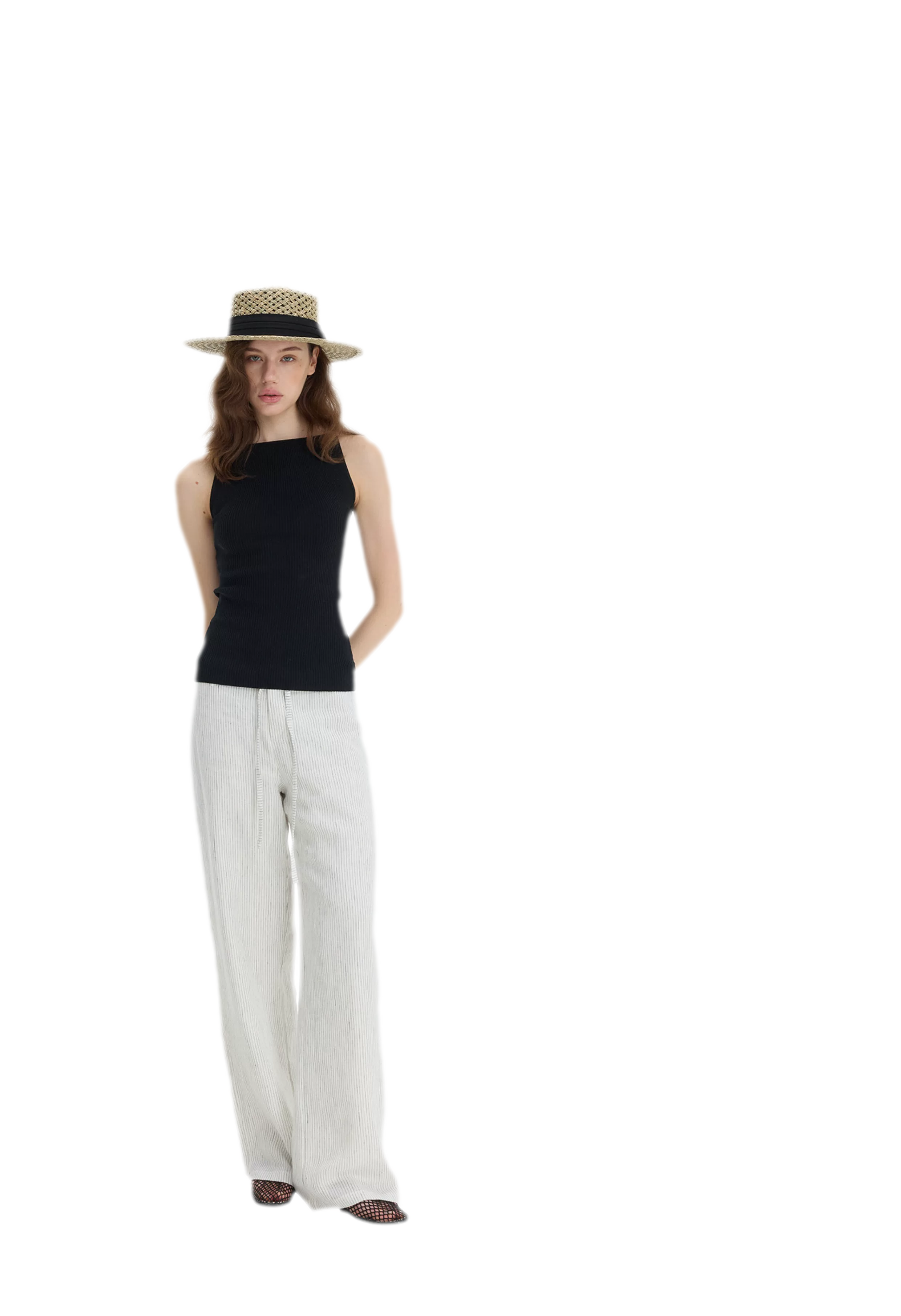 Lyocell Linen Ribbed Camisole