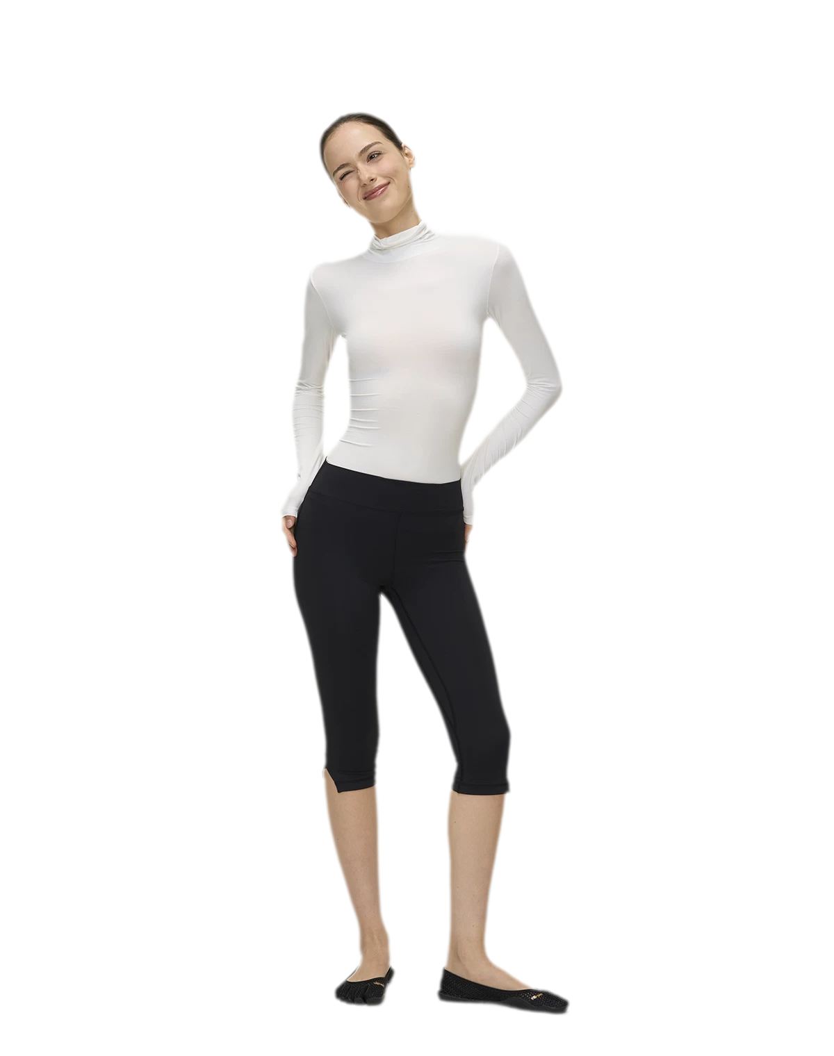 Niiiu Open-Slit Yoga Pants