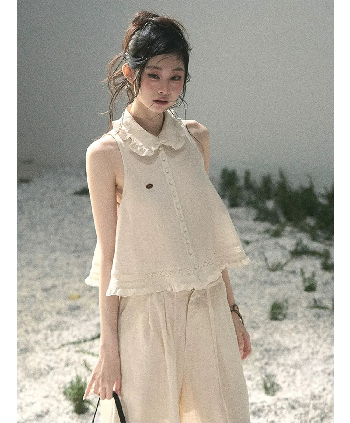Soft Lace Two-Piece Set