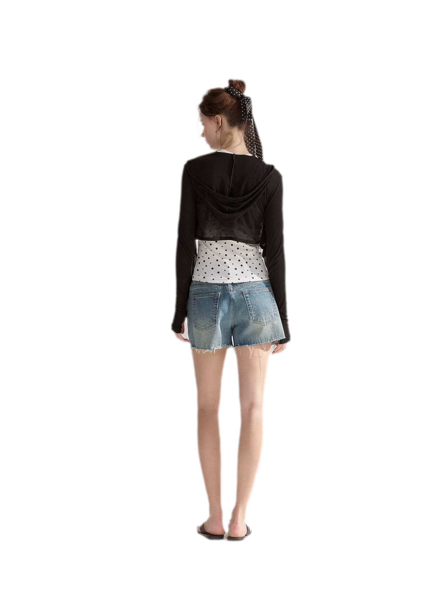 Tie Front Shrug Tank