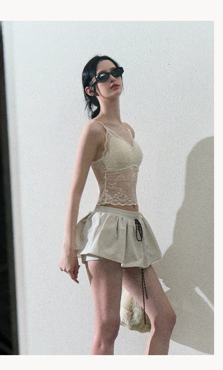 Lace Slim Cami Top