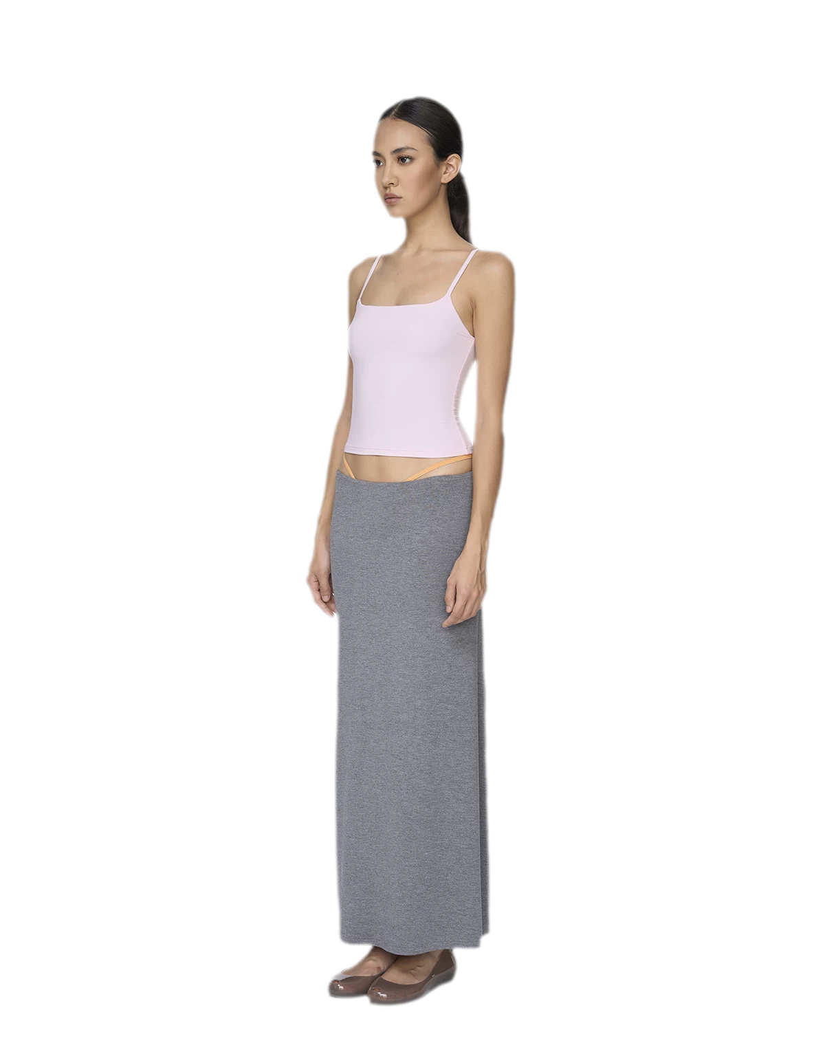 Straight Tube Midi Dress