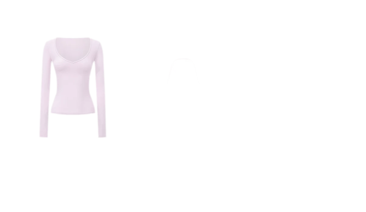 Bare-Feel V-Neck Top