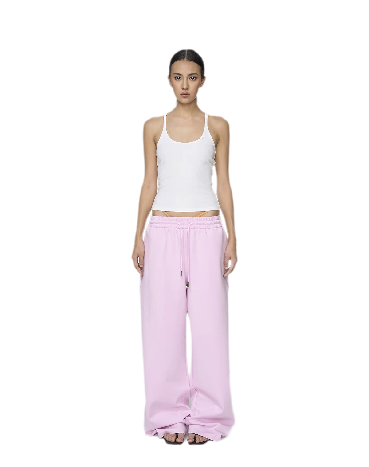 Air Cotton Wide-Leg Sweatpants