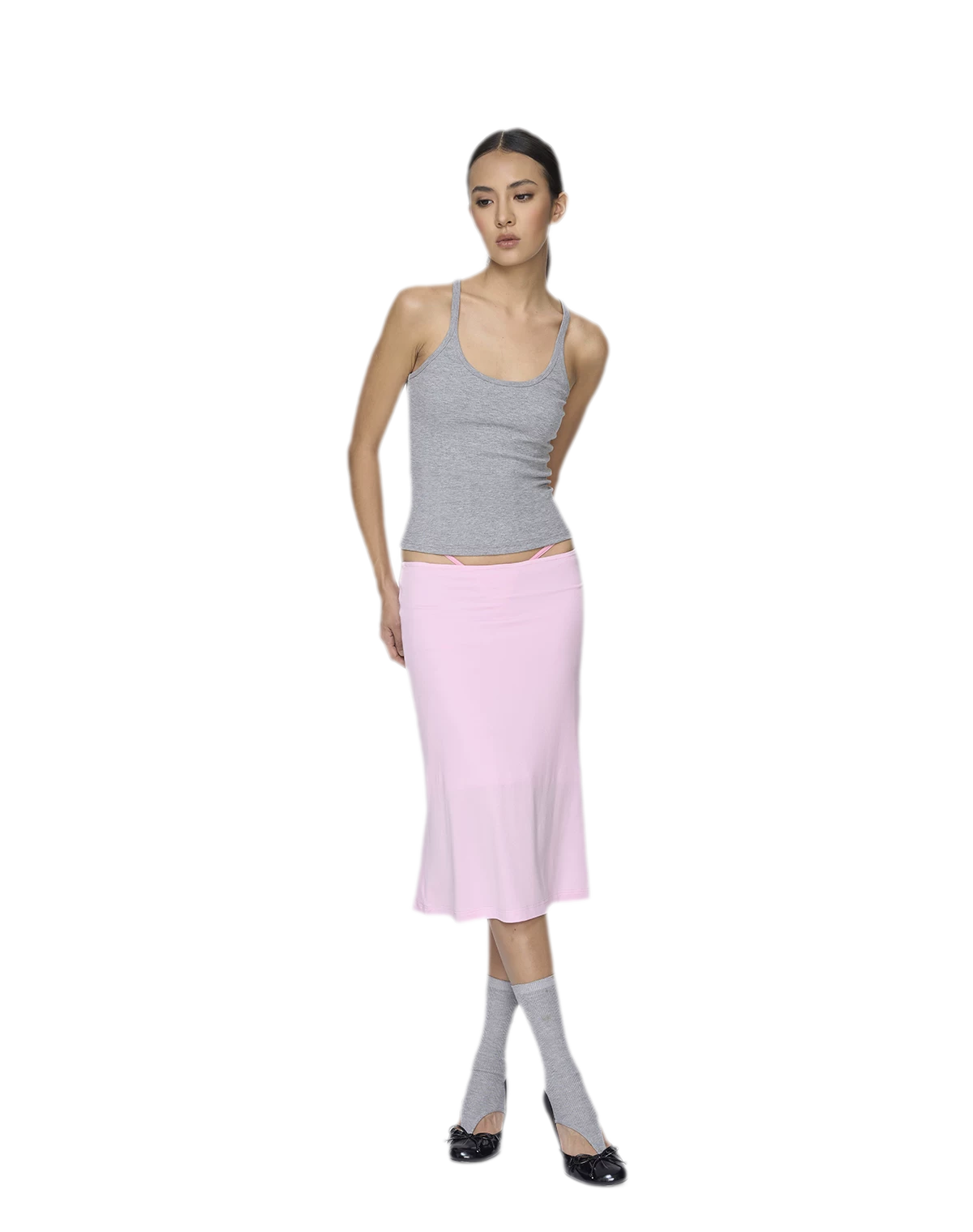 Ribbed Stretch Tank Top