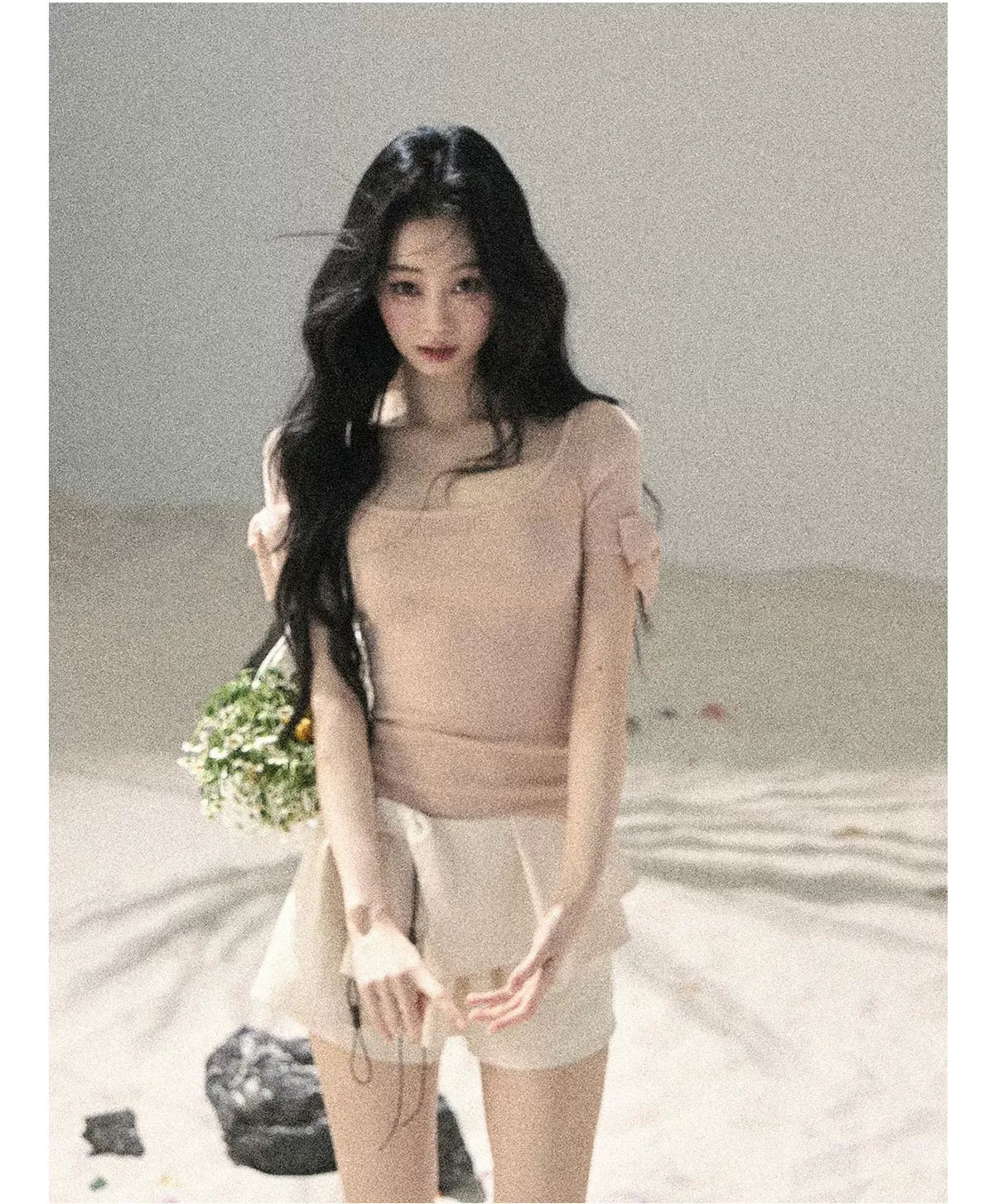 Layered Pleated Skort