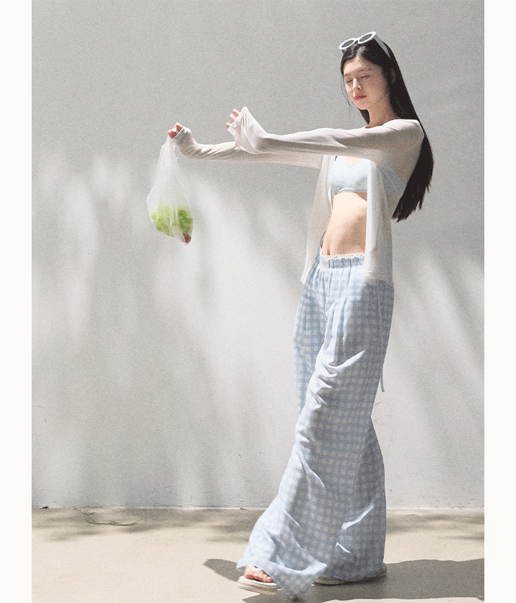 Lyocell Linen Wide-Leg Pants