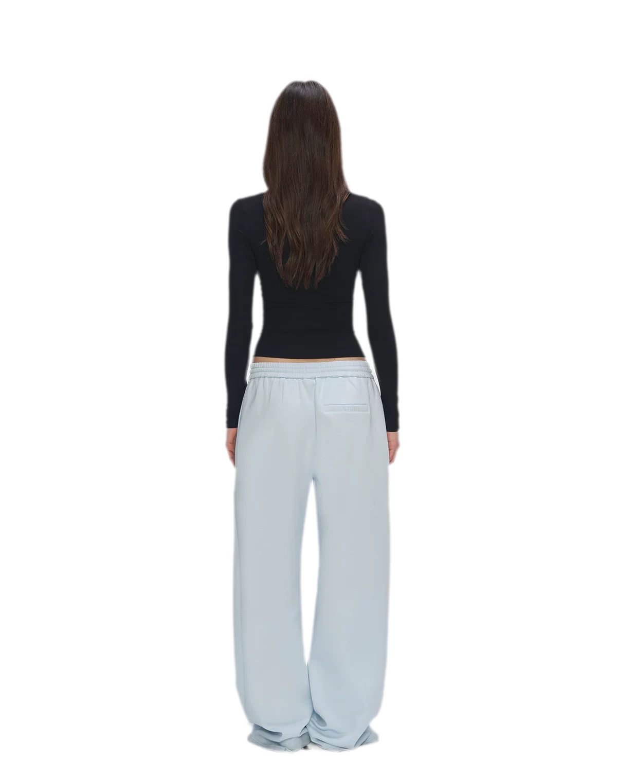 Air Cotton Wide-Leg Sweatpants