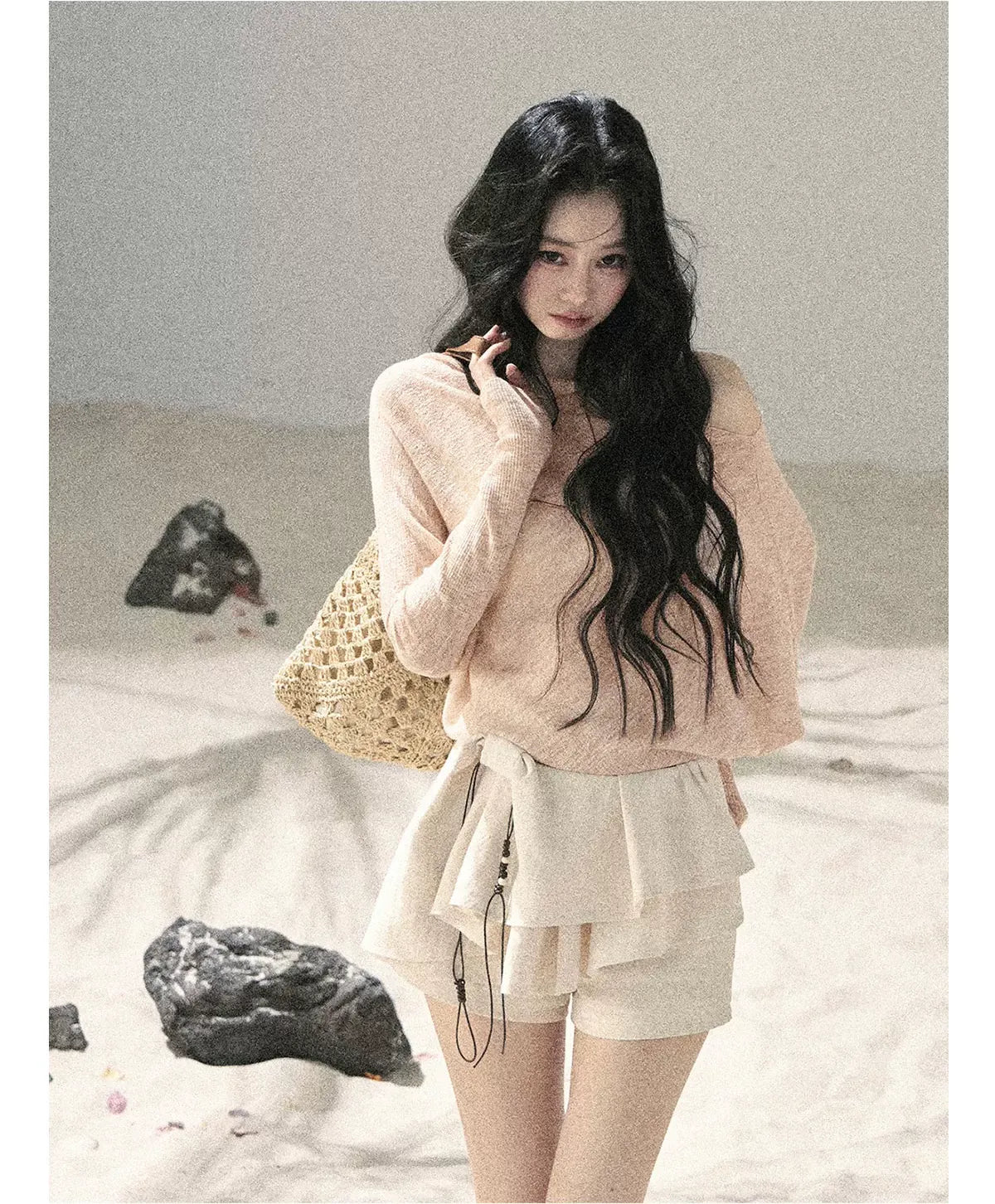 Layered Pleated Skort