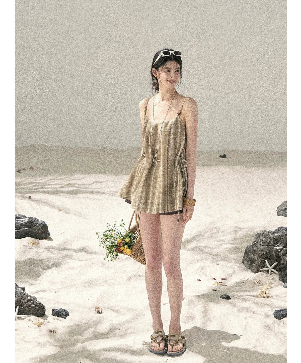 Layered Pleated Skort
