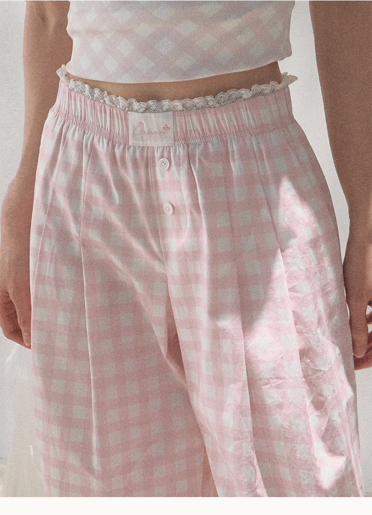 Lyocell Linen Wide-Leg Pants