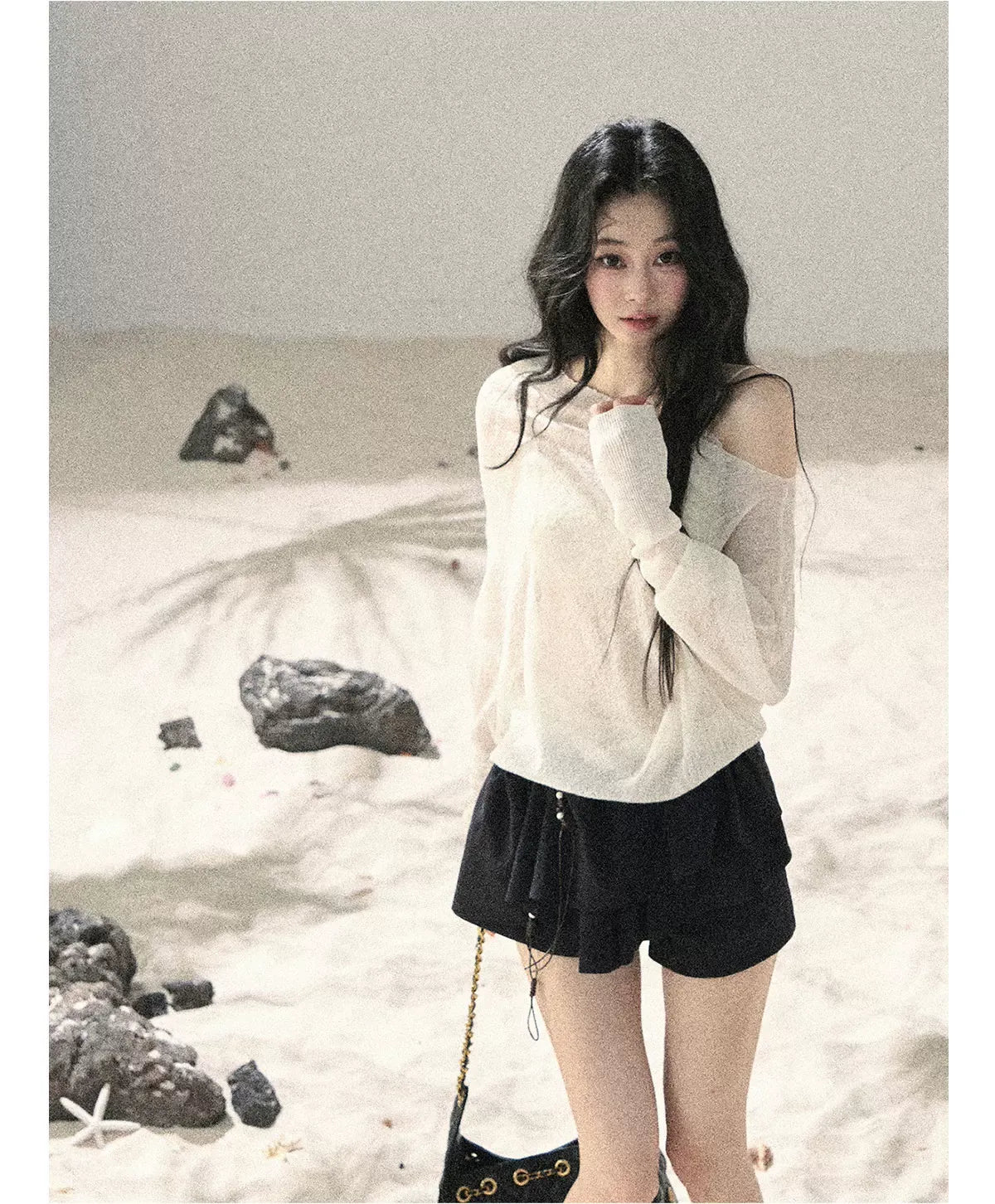 Layered Pleated Skort