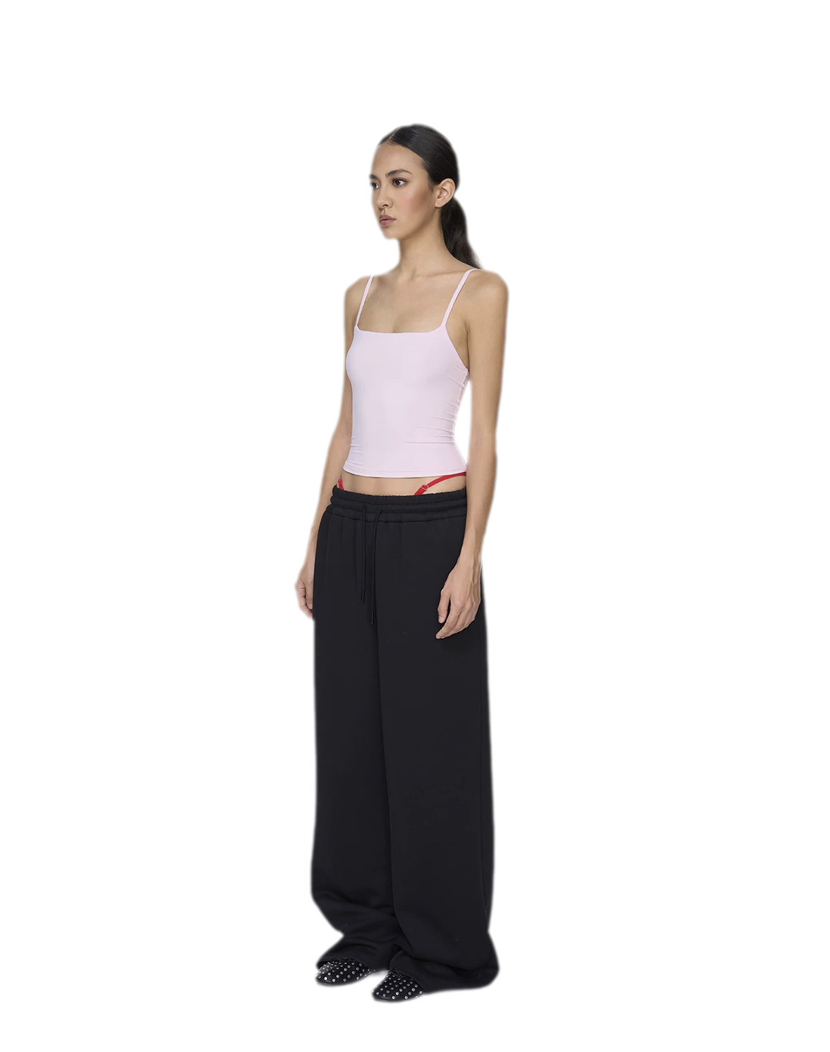 Air Cotton Wide-Leg Sweatpants