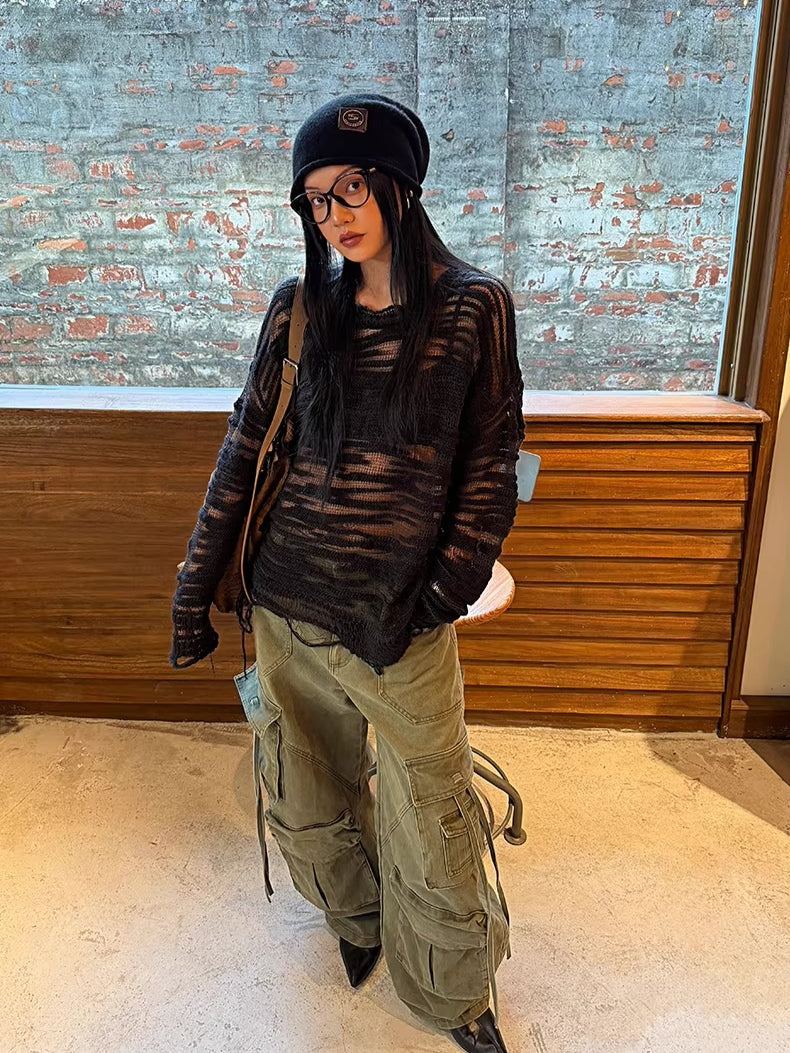 Rolled-Edge Single-Layer Wool Beanie