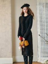 Elastic Knit Cardigan Base Sweater - CHINASQUAD