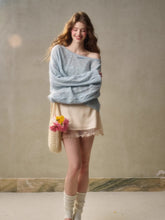 Loose French Style Short Sweater - CHINASQUAD