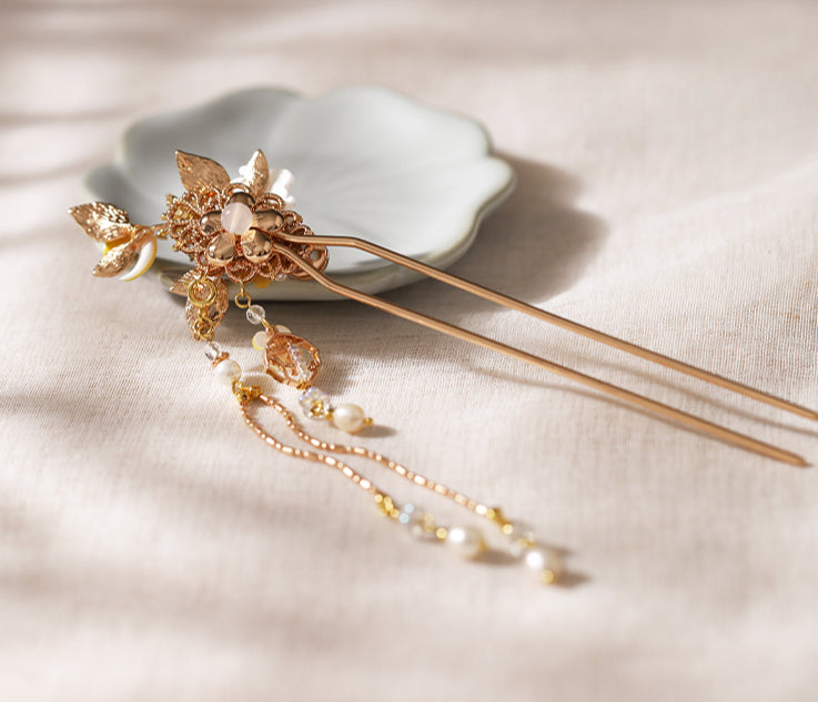 August Osmanthus Hanfu Hairpin - CHINASQUAD