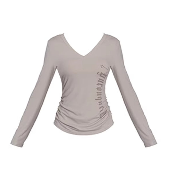 Graphic Slim-Fit Long Sleeve T-Shirt