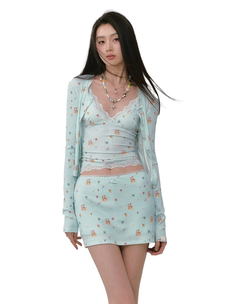 Seaside Exclusive Custom Series Vest & Skirt Set - CHINASQUAD