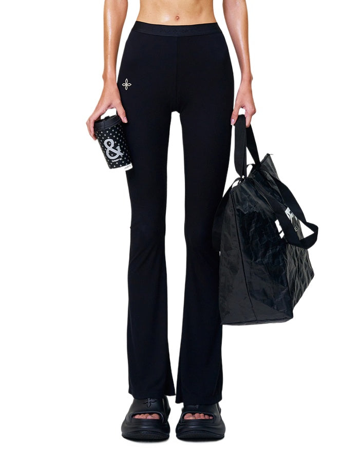 Compass Hug High-Waisted Sports Flared Pants - CHINASQUAD